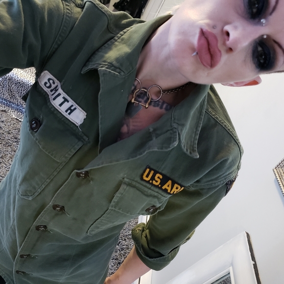 vintage army jacket - Picture 5 of 6